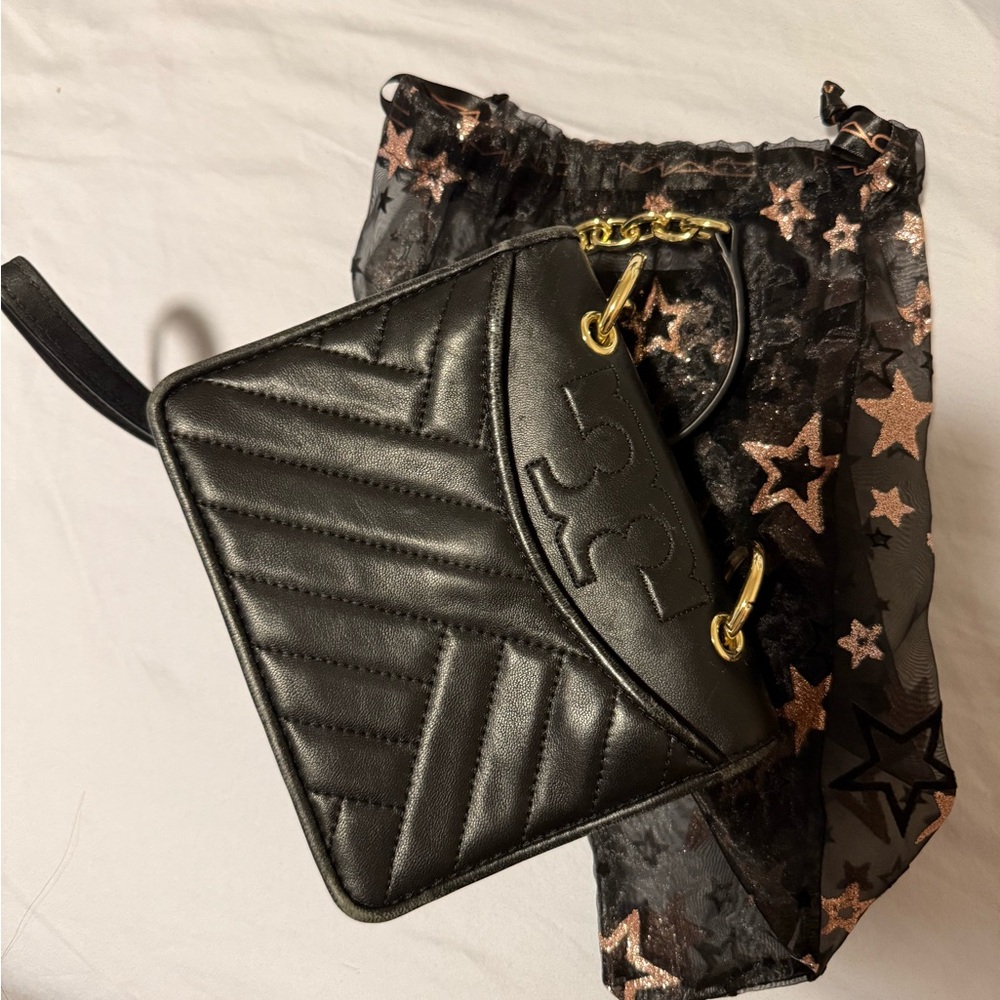 Black Quilted Women's Bag